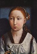 Juan de Flandes Portrait of an Infanta (possibly Catherine of Aragon) oil on canvas